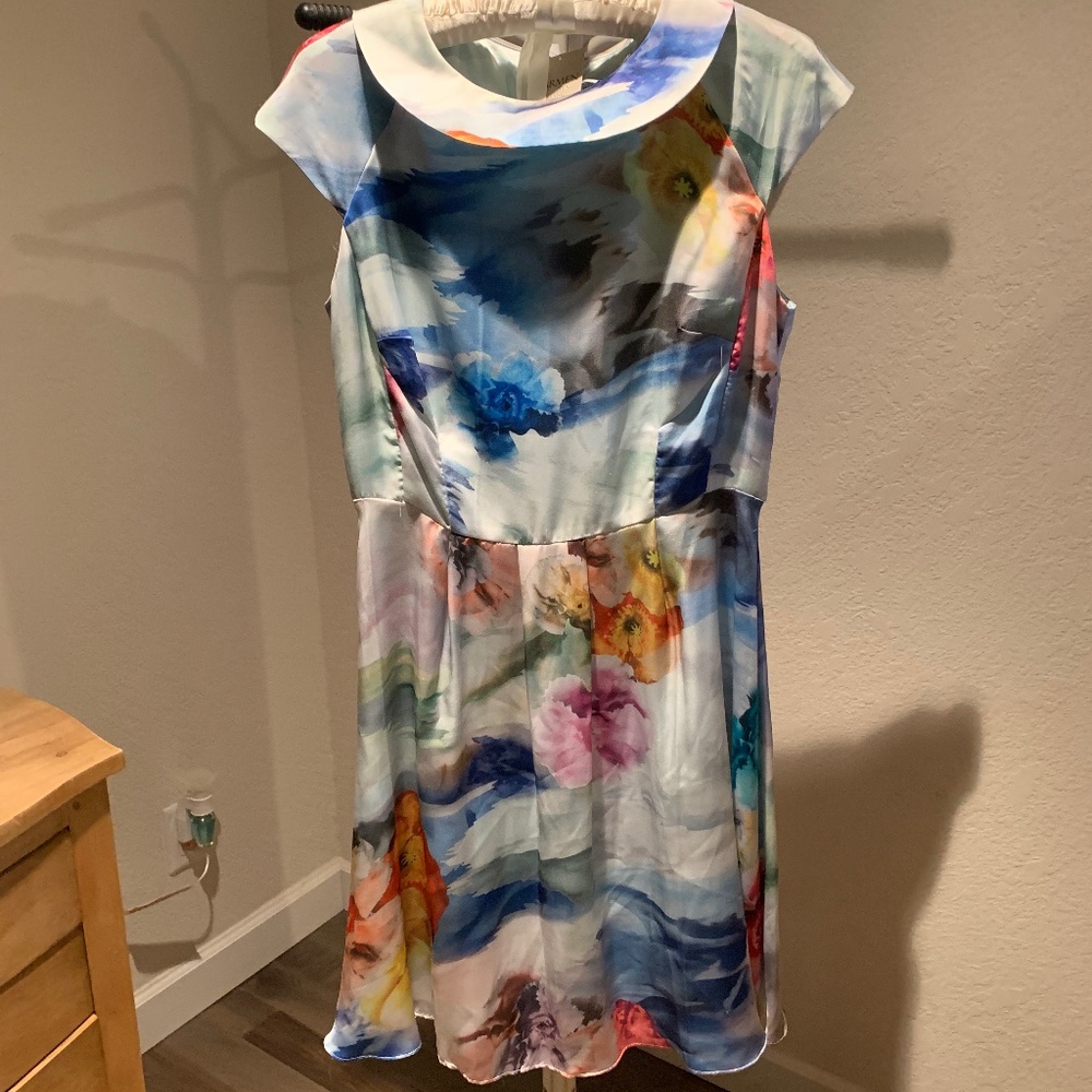 Satin dress